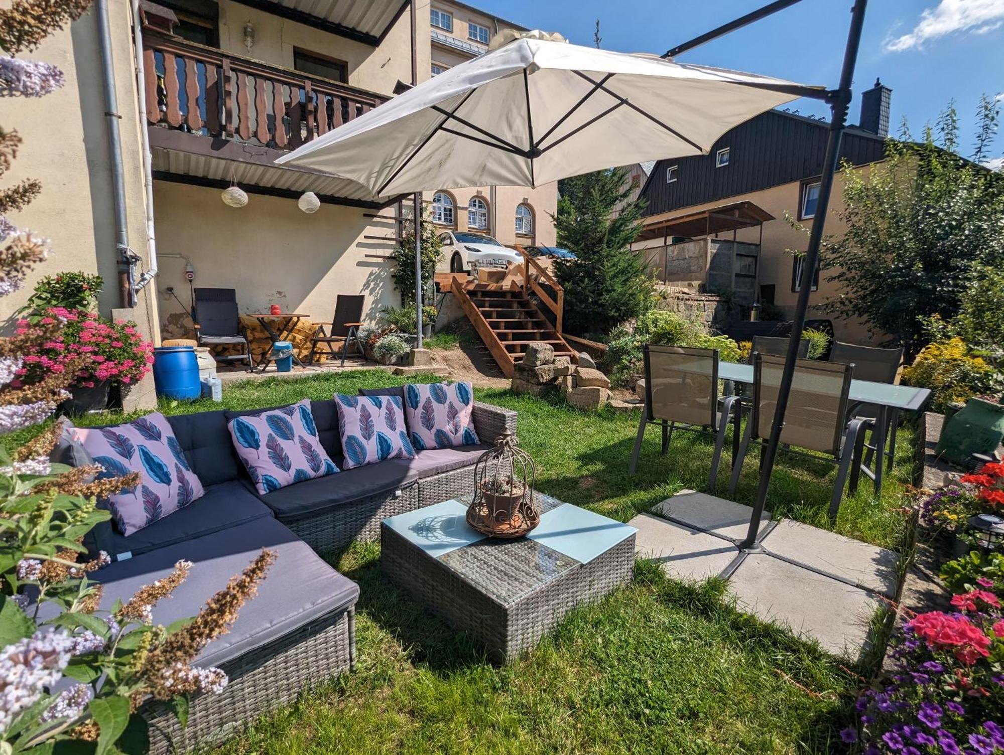 F4 - Urlaubsmagie - Grosse Wohnung Fuer Bis Zu 10 Personen Sebnitz Esterno foto