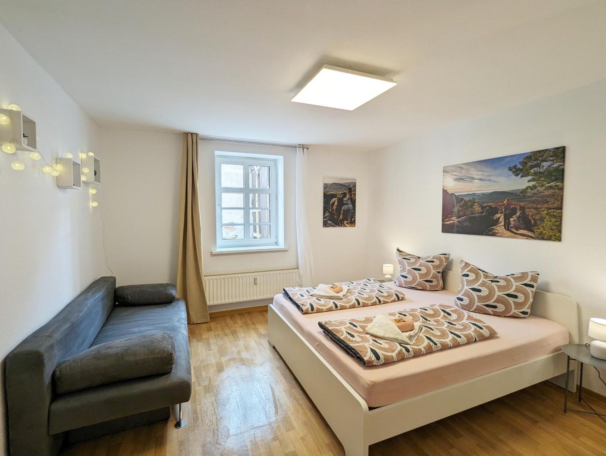 F4 - Urlaubsmagie - Grosse Wohnung Fuer Bis Zu 10 Personen Sebnitz Esterno foto