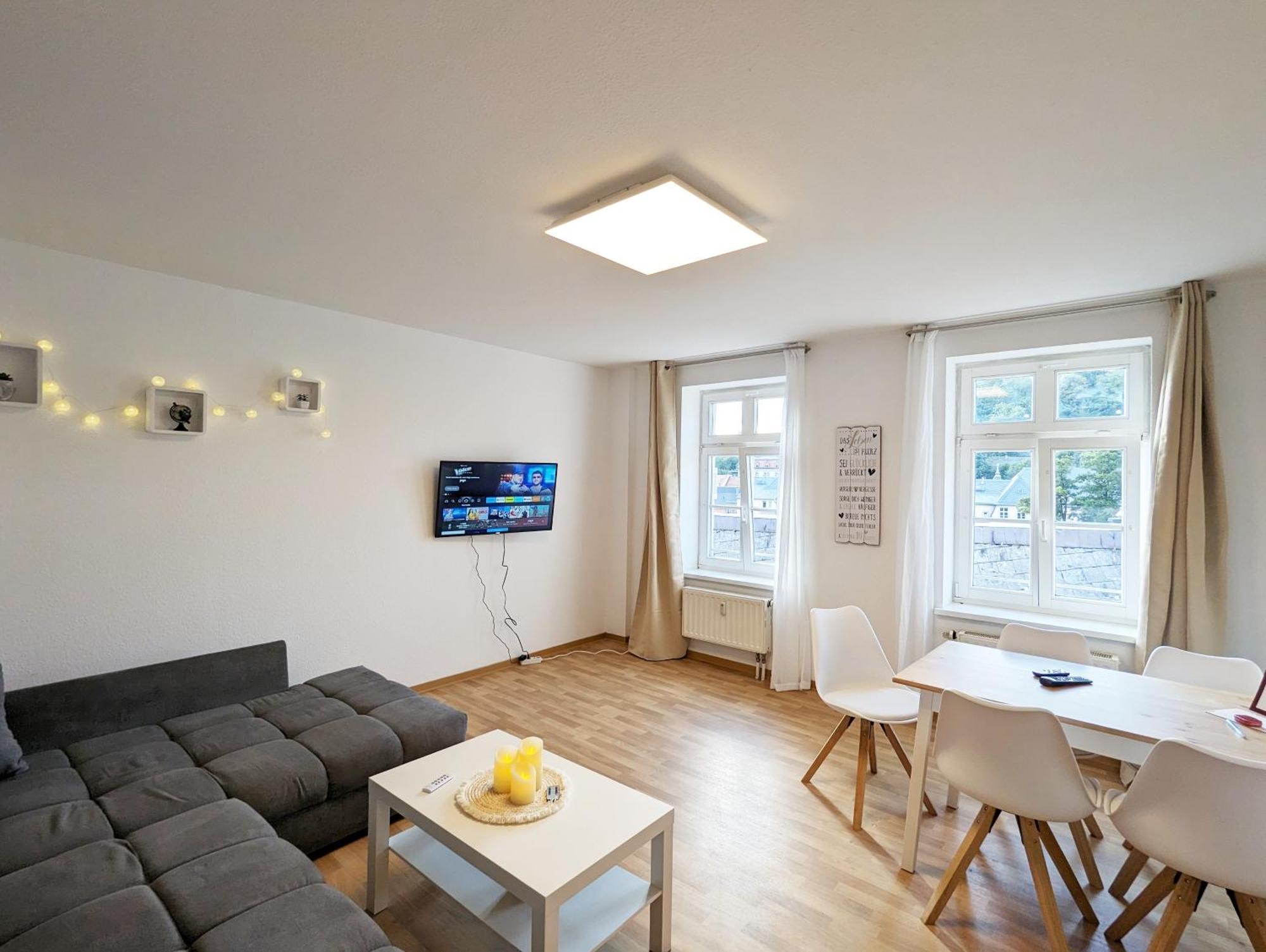 F4 - Urlaubsmagie - Grosse Wohnung Fuer Bis Zu 10 Personen Sebnitz Esterno foto