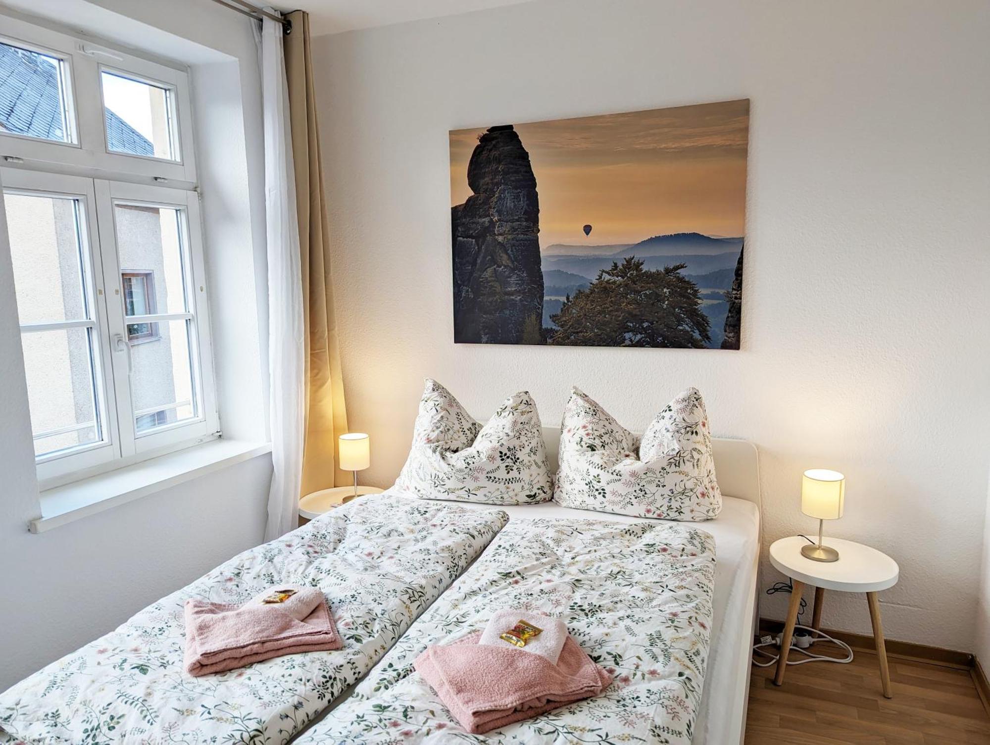 F4 - Urlaubsmagie - Grosse Wohnung Fuer Bis Zu 10 Personen Sebnitz Esterno foto