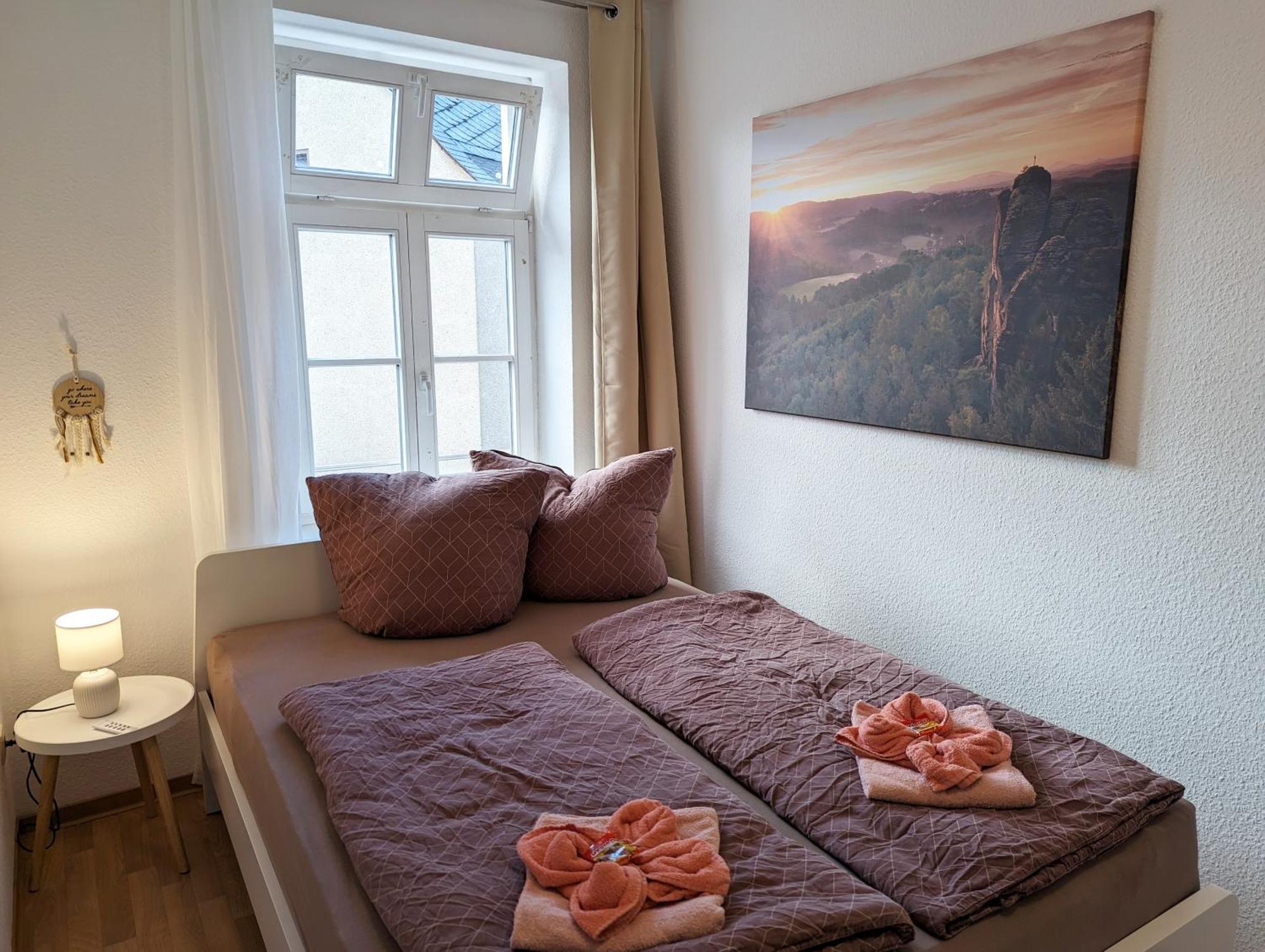 F4 - Urlaubsmagie - Grosse Wohnung Fuer Bis Zu 10 Personen Sebnitz Esterno foto