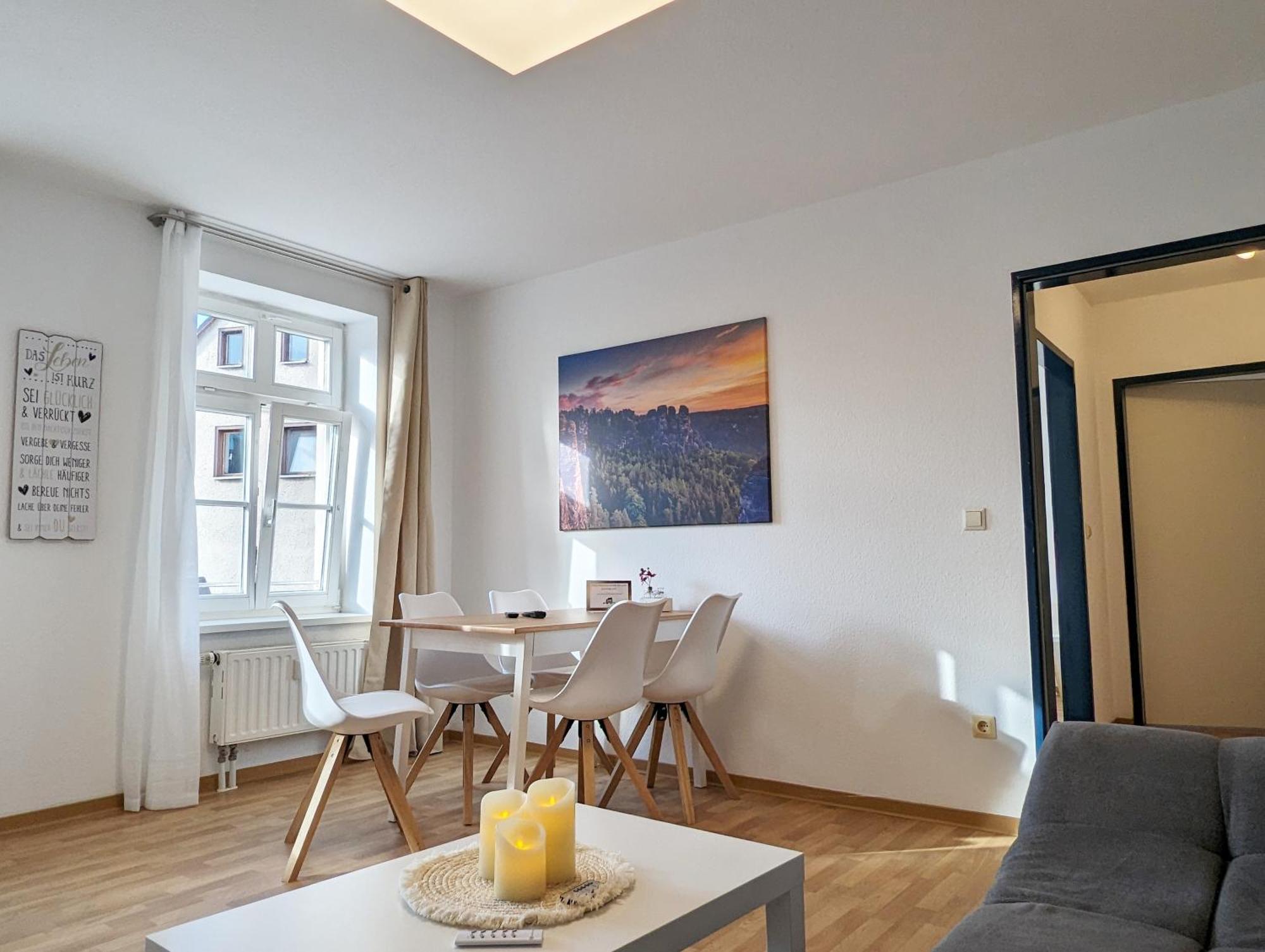 F4 - Urlaubsmagie - Grosse Wohnung Fuer Bis Zu 10 Personen Sebnitz Esterno foto