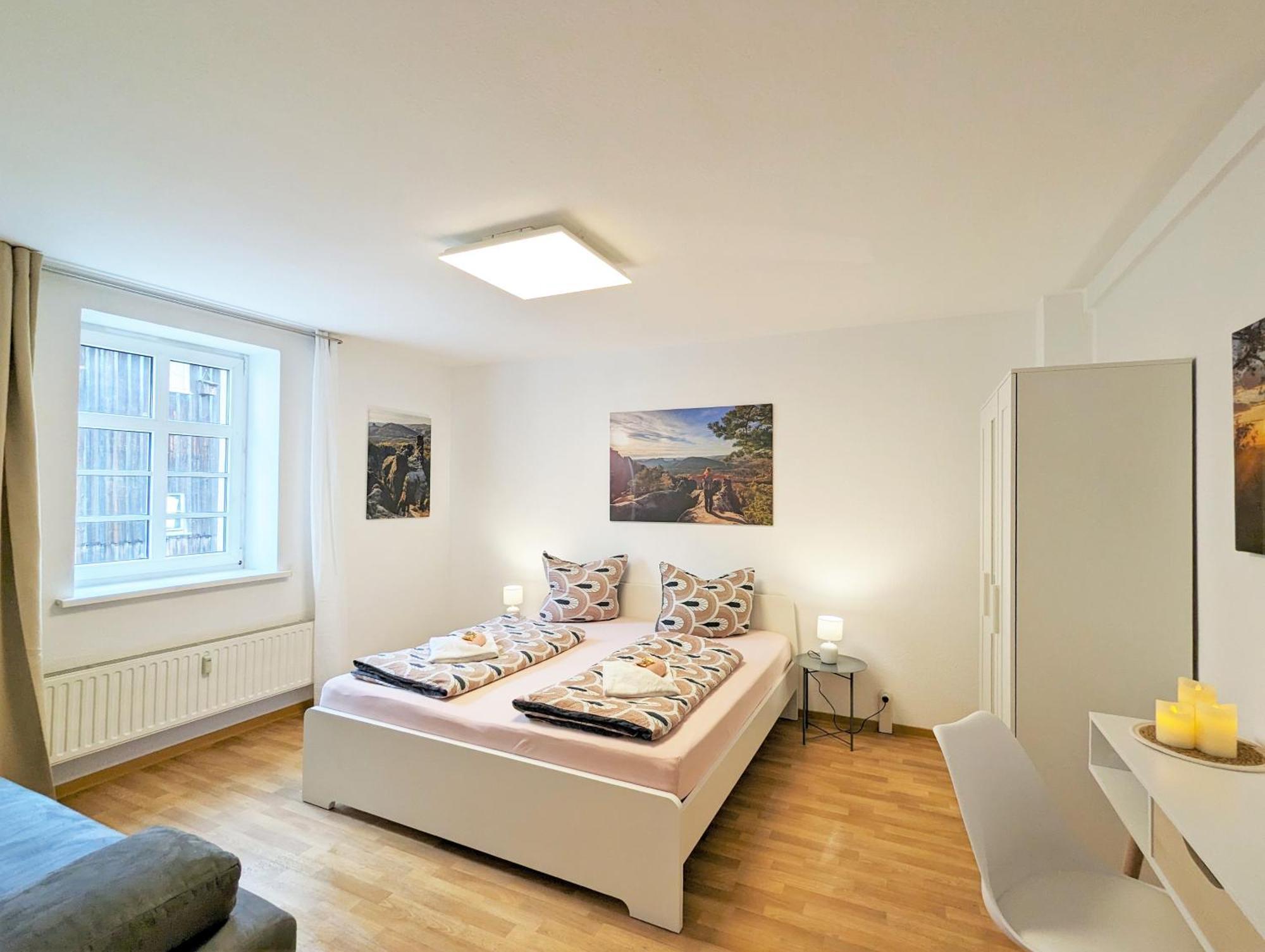 F4 - Urlaubsmagie - Grosse Wohnung Fuer Bis Zu 10 Personen Sebnitz Esterno foto