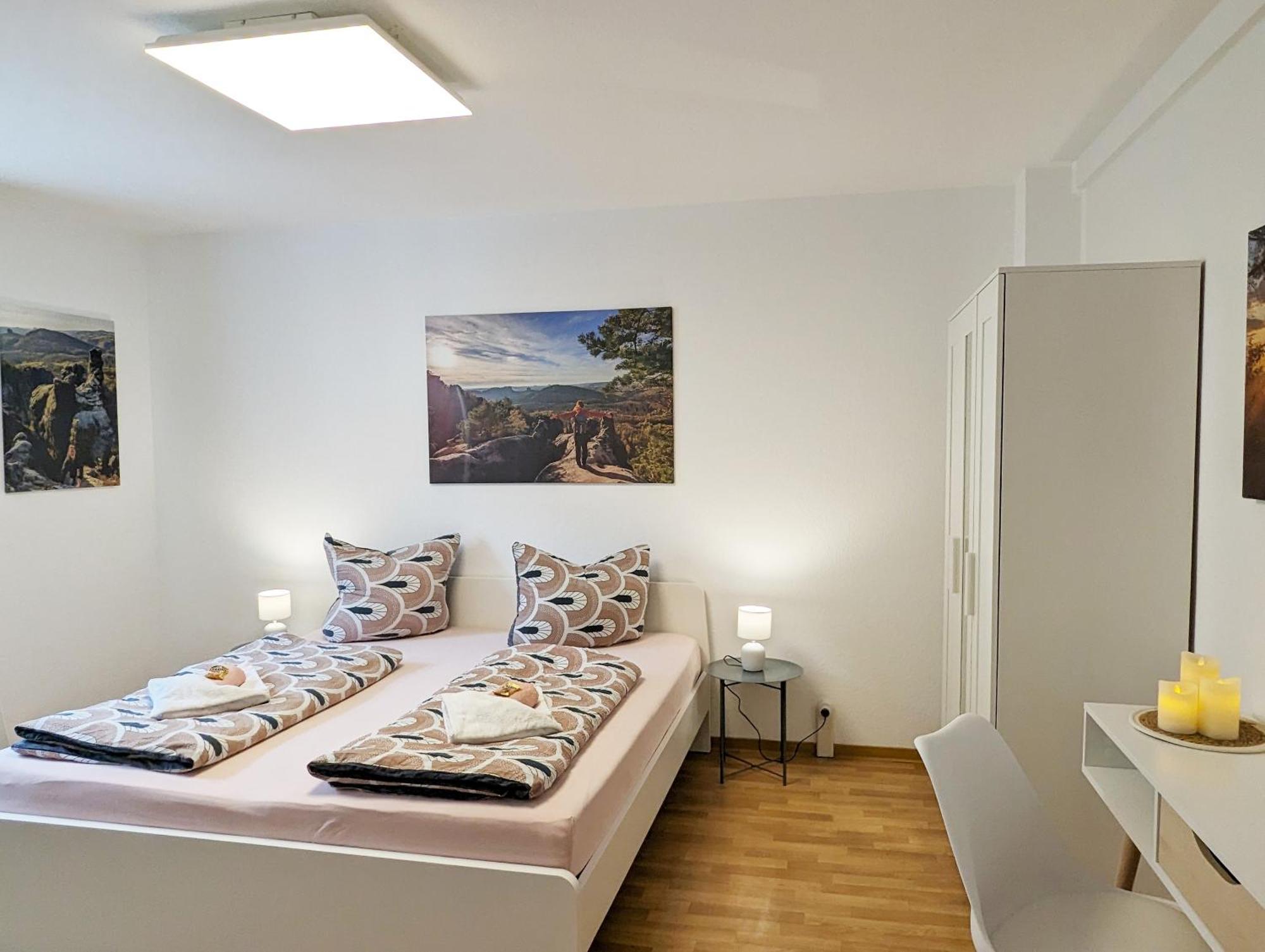 F4 - Urlaubsmagie - Grosse Wohnung Fuer Bis Zu 10 Personen Sebnitz Esterno foto