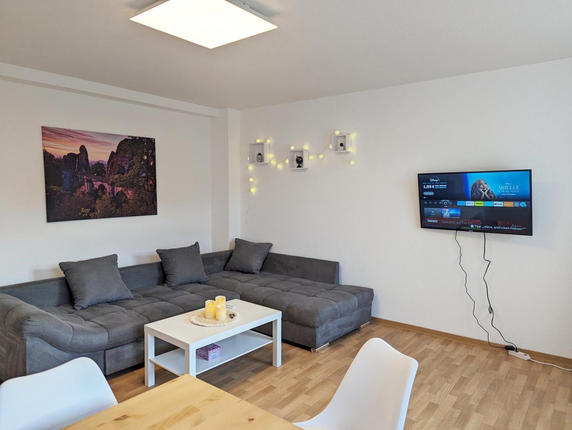F4 - Urlaubsmagie - Grosse Wohnung Fuer Bis Zu 10 Personen Sebnitz Esterno foto