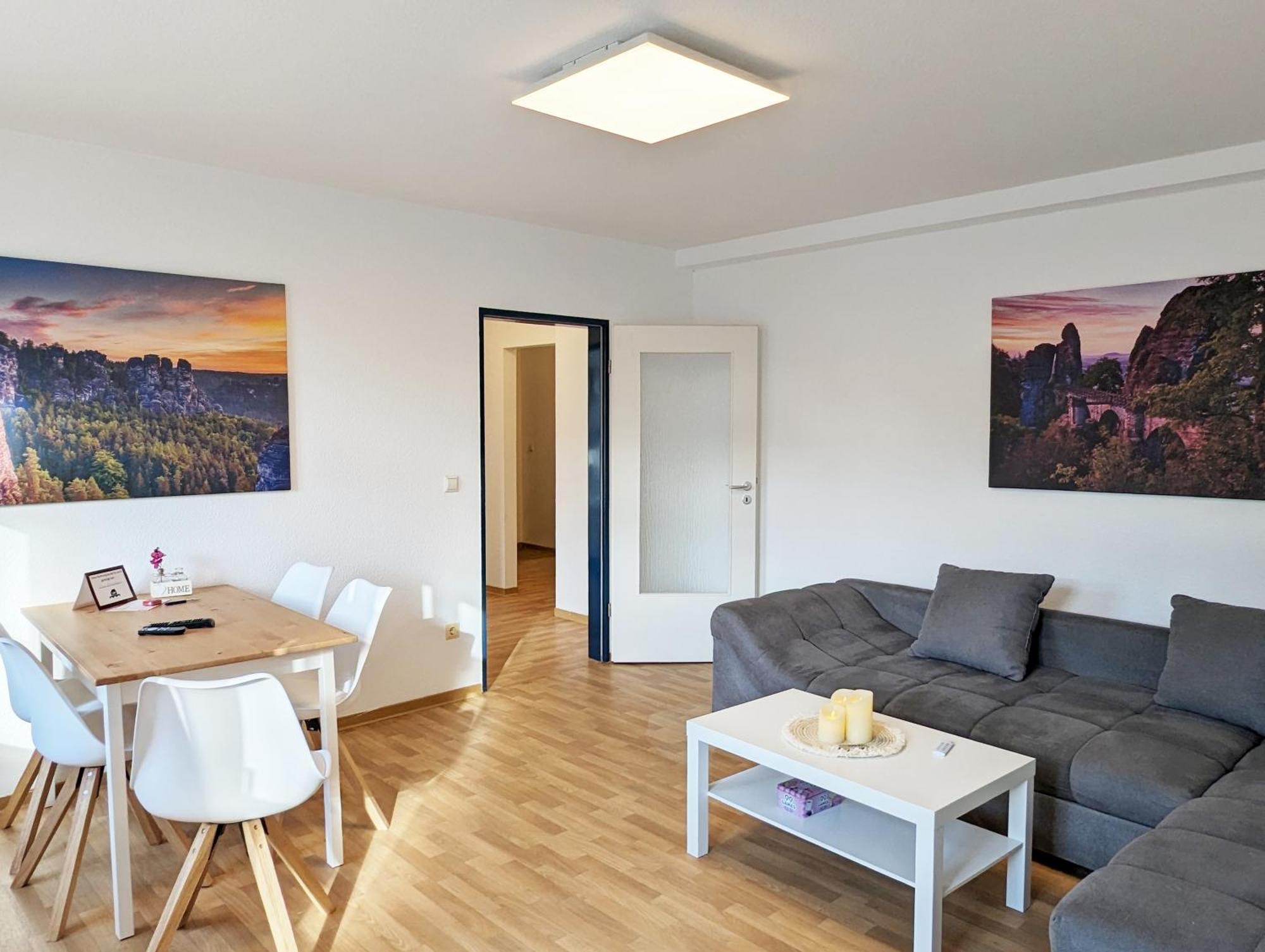 F4 - Urlaubsmagie - Grosse Wohnung Fuer Bis Zu 10 Personen Sebnitz Esterno foto