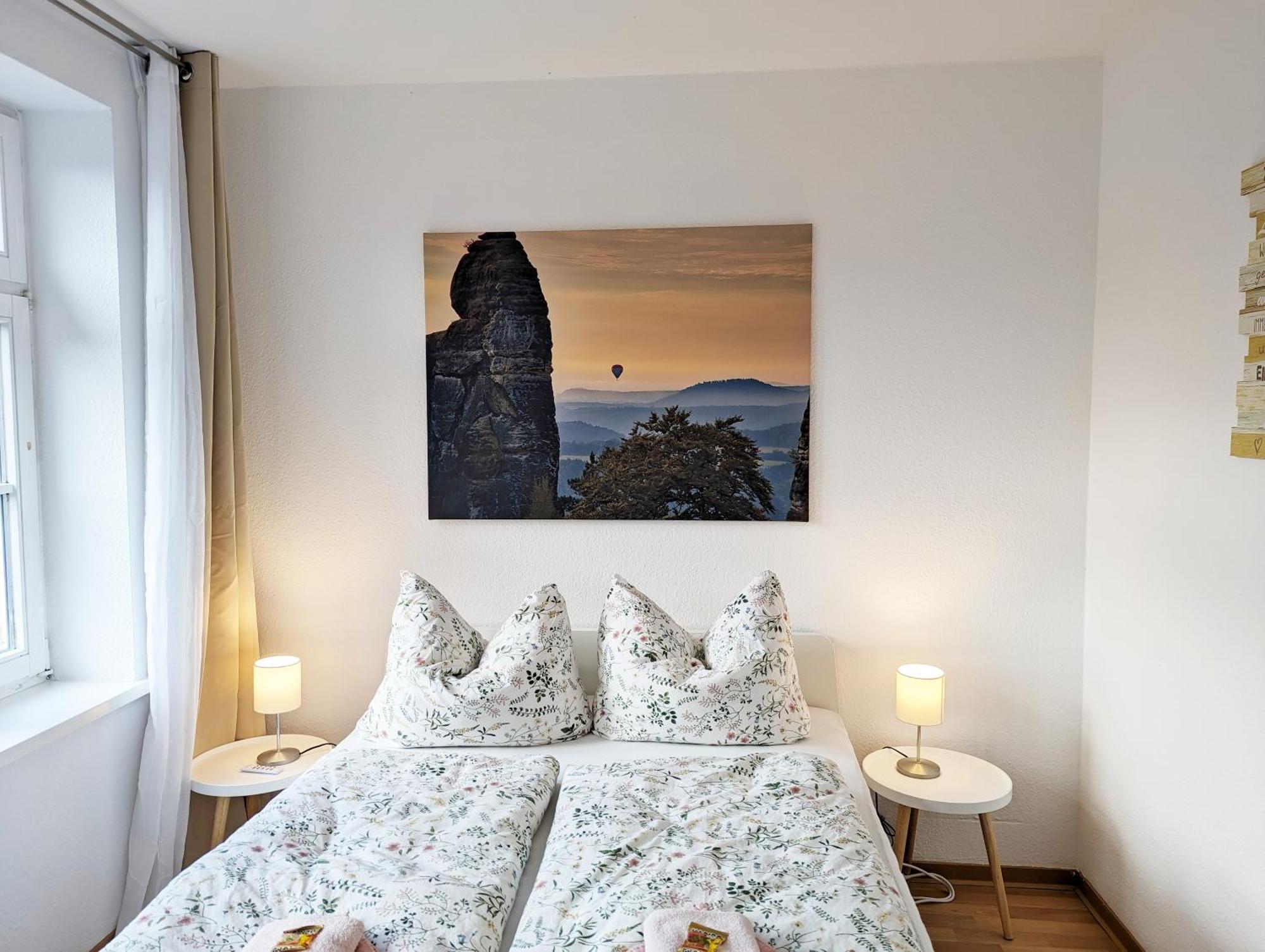 F4 - Urlaubsmagie - Grosse Wohnung Fuer Bis Zu 10 Personen Sebnitz Esterno foto